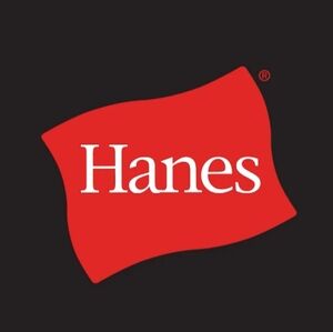 NEW Hanes Plain Crew Socks OS